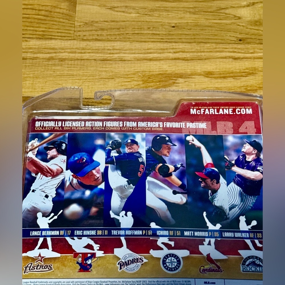 New 2003 MLB Astors Lance Berkman Figure​ - Picture 2 of 2